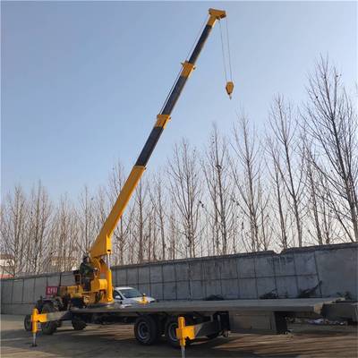 農(nóng)機革新新標(biāo)桿 德建多功能拖拉機自備吊與清障車