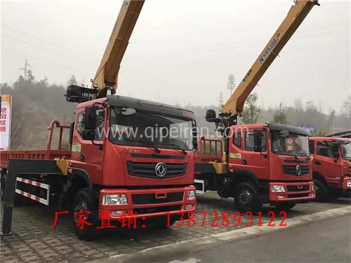 東風(fēng)程力 隨車吊與清障車的卓越結(jié)合，城市應(yīng)急與工程作業(yè)的多面手